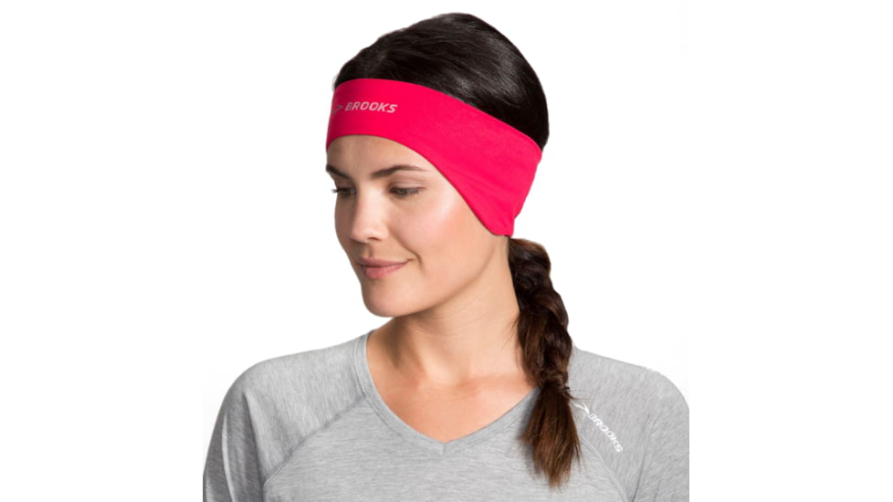 Brooks GreenlightRunning Headband,Dahlia, One Size Fits Most, 280375689.010