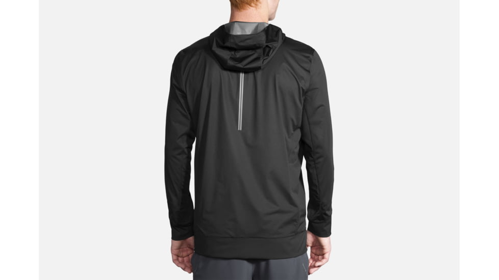 Brooks Hideout Men's Jacket, Black, Large 211099-Black-L