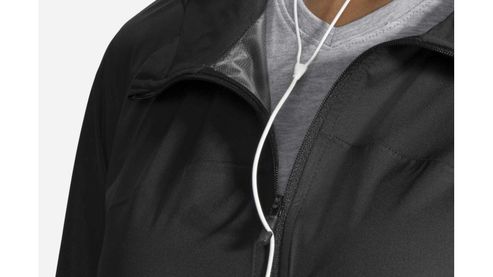 Brooks Hideout Women's Jacket, Black, Medium 221229-Black-M