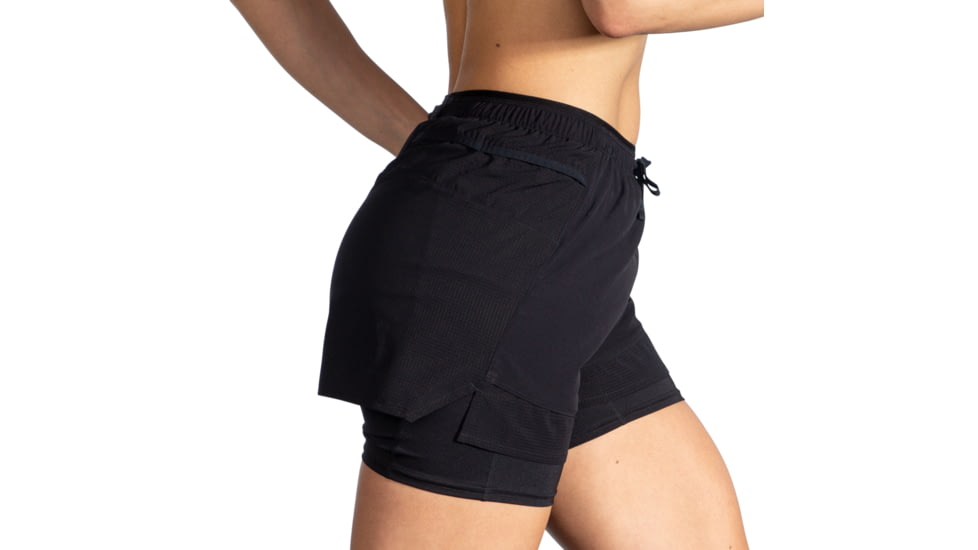 Brooks High Point 3in 2-in-1 Short - Womens, Black, XS, 221611001.020