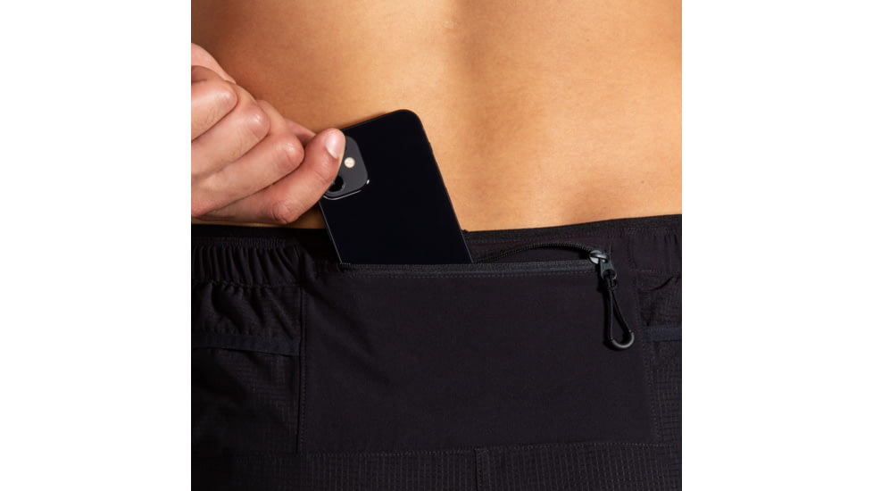 Brooks High Point 7in 2-in-1 Short - Mens, Black, XL, 211454001.040