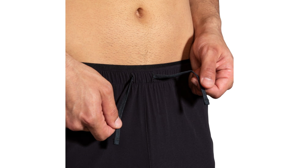 Brooks High Point 7in 2-in-1 Short - Mens, Black, XL, 211454001.040