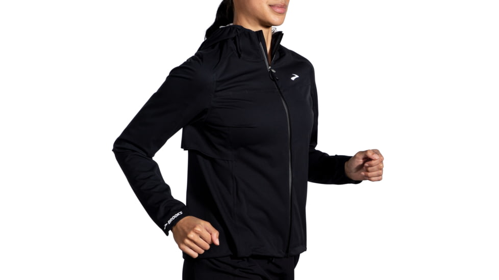 Brooks High Point Waterproof Jacket - Womens, Black, XS, 221608001.020