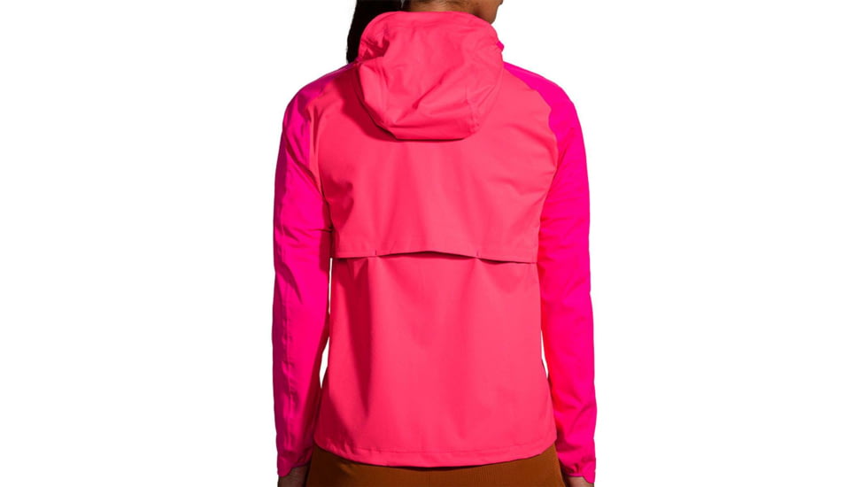 Brooks High Point Waterproof Jacket - Womens, Hyper Pink/Fuchsia, XS, 221608653.020