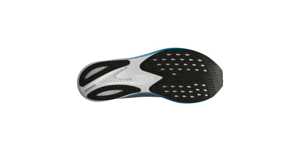 Brooks Hyperion 2 Running Shoes - Mens, Grey/Atomic Blue/Scarlet, 9 Medium, 1104071D020.090