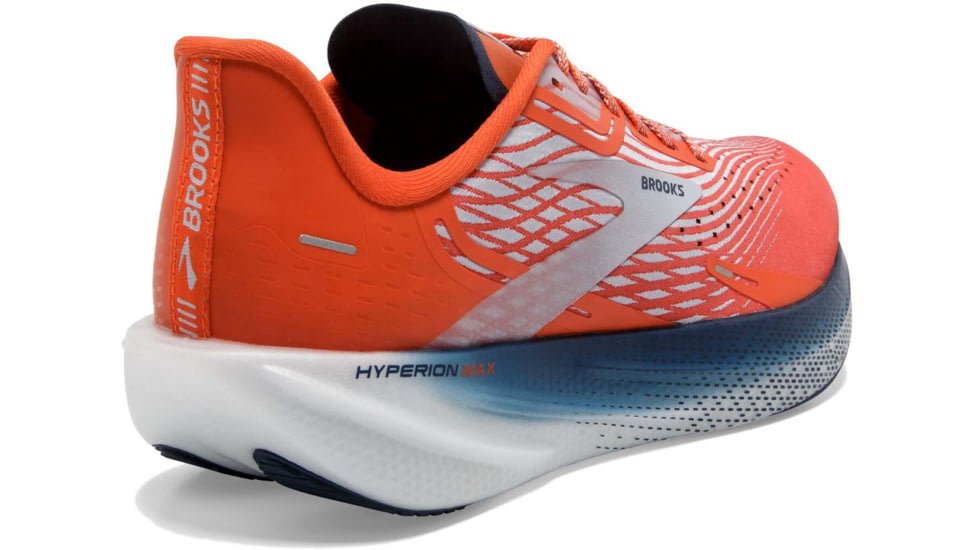 Brooks Hyperion Max Running Shoes - Mens, Cherry Tomato/Arctic Ice/Titan, 8.5, 1103901D887.085