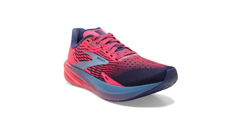 Brooks Hyperion Max Running Shoes - Womens, Medium, Pink/Cobalt/Blissful Blue, 9.0, 1203771B659.090