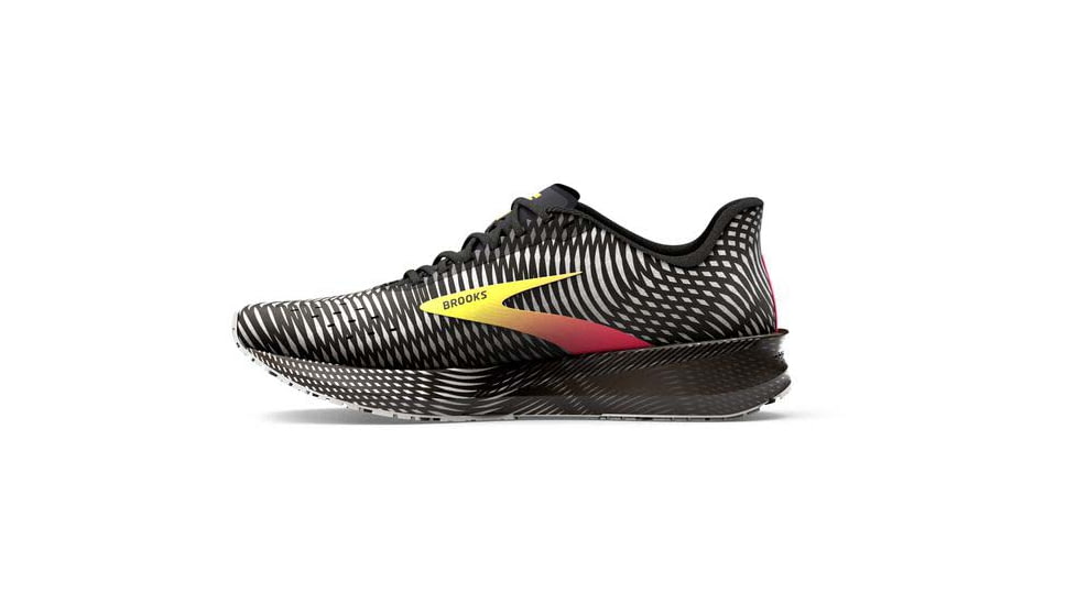 Brooks Hyperion Tempo Running Shoes - Mens, Black/Pink/Yellow, 13.0, 1103391D074.130
