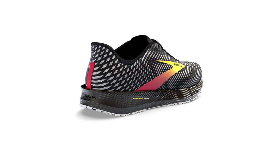Brooks Hyperion Tempo Running Shoes - Mens, Black/Pink/Yellow, 13.0, 1103391D074.130