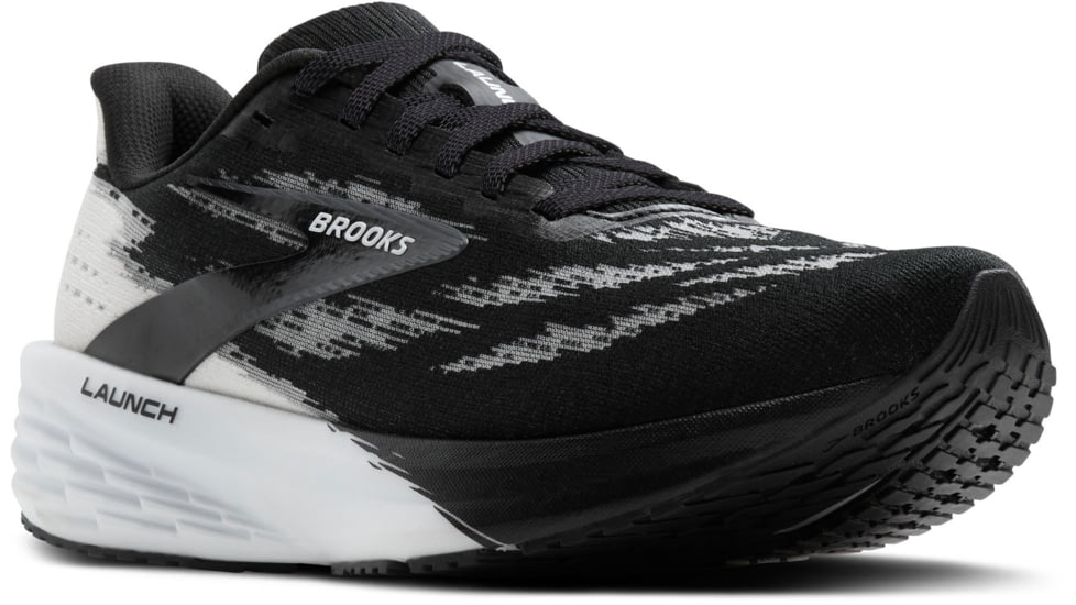 Brooks Launch 11 Road Running Shoes - Mens, Black/White, 8, 1D, 1104501D087.080