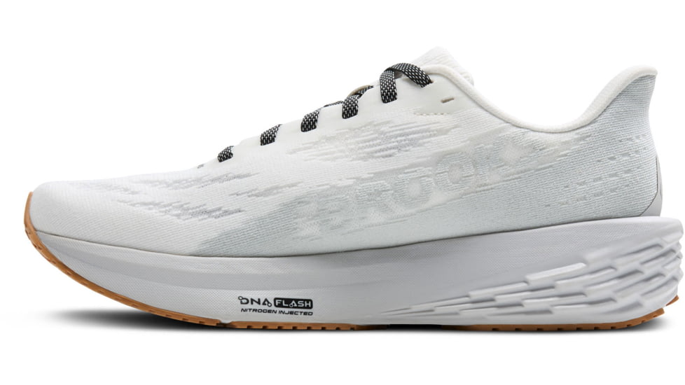 Brooks Launch 11 Road Running Shoes - Womens, White/Grey/Black, 6, 1B, 1204391B135.060