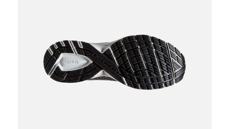 Brooks Launch 5 Mens Road Running Shoes, Black/Ebony/Primer Grey, 11.5 US, Medium, 1102781D039.115