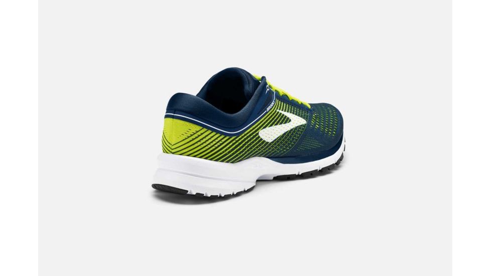 Brooks Launch 5 Mens Road Running Shoes, Blue/Nightlife/White, 8 US, Medium, 1102781D430.080