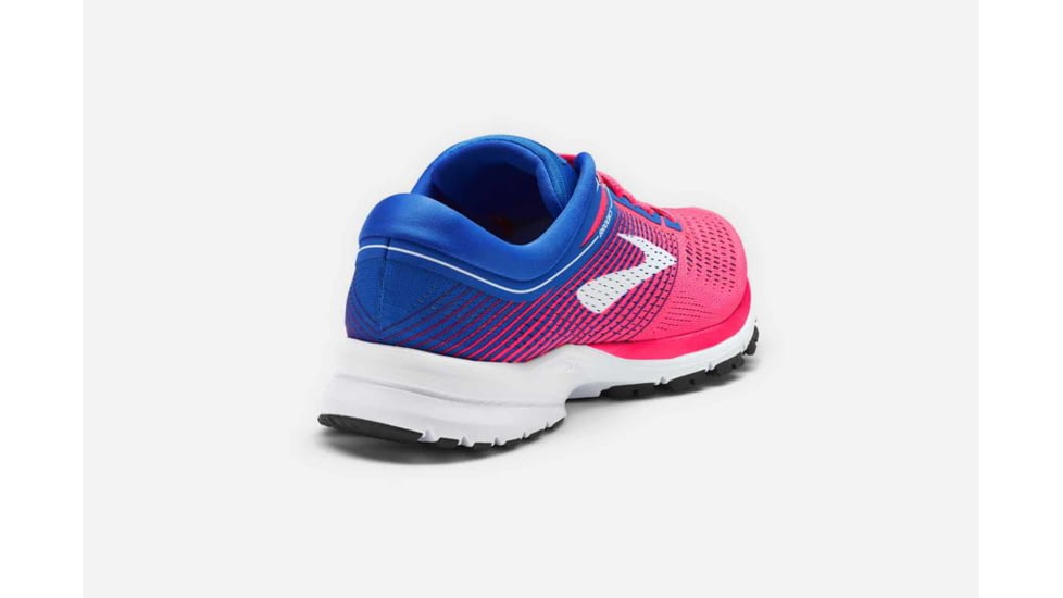 Brooks Launch 5 Womens Road Running Shoes, Pink/Blue/White, 12 US, Medium, 1202661B652.120