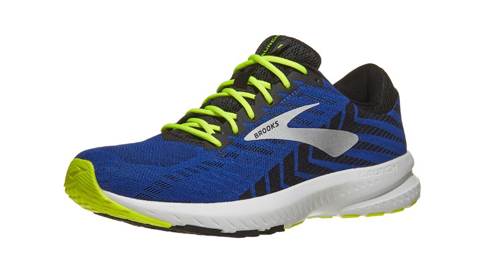 Brooks Launch 6 Road Running Shoes - Mens, Blue/Black/Nightlife, Medium, 9, 1102971D419.090