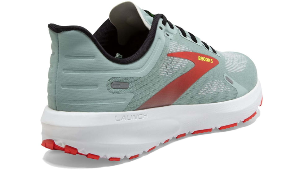 Brooks Launch 9 Running Shoes - Mens, Blue Surf/Black/Cherry Tomato, 14.0, 1103861D413.140