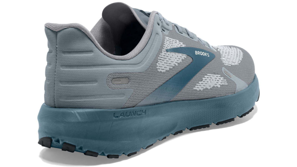 Brooks Launch 9 Running Shoes - Mens, Grey/Midnight/White, 9.5, 1103861D063.095