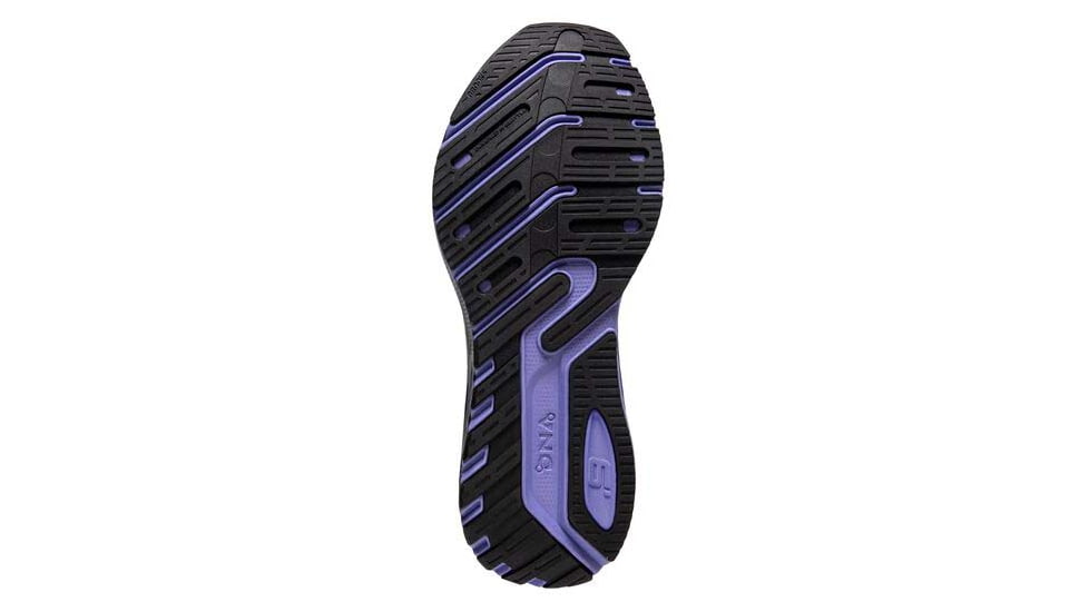 Brooks Launch 9 Running Shoes - Womens, Medium, Black/Coral/Purple, 10.5, 1203731B026.105