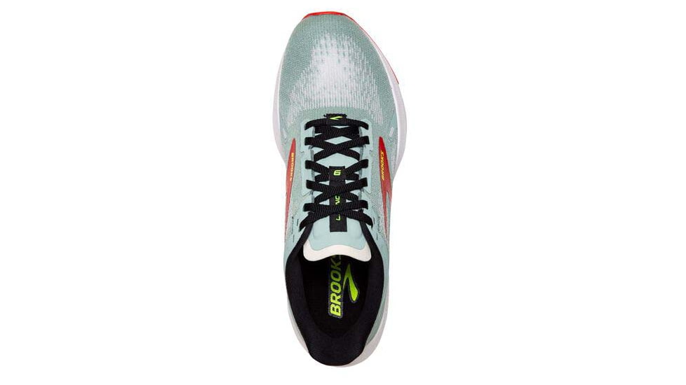 Brooks Launch 9 Running Shoes - Womens, Medium, Blue Surf/Black/Cherry Tomato, 5.0, 1203731B413.050