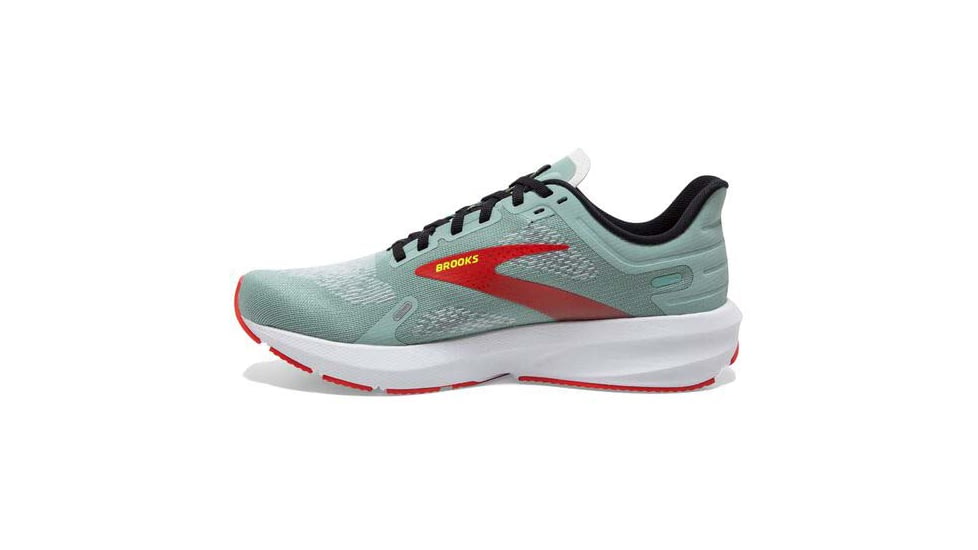 Brooks Launch 9 Running Shoes - Womens, Medium, Blue Surf/Black/Cherry Tomato, 5.0, 1203731B413.050