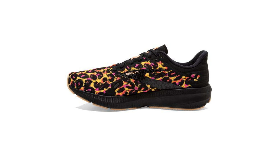 Brooks Launch 9 Running Shoes - Womens, Medium, Citrus/Coral/Black, 5.5, 1203731B747.055