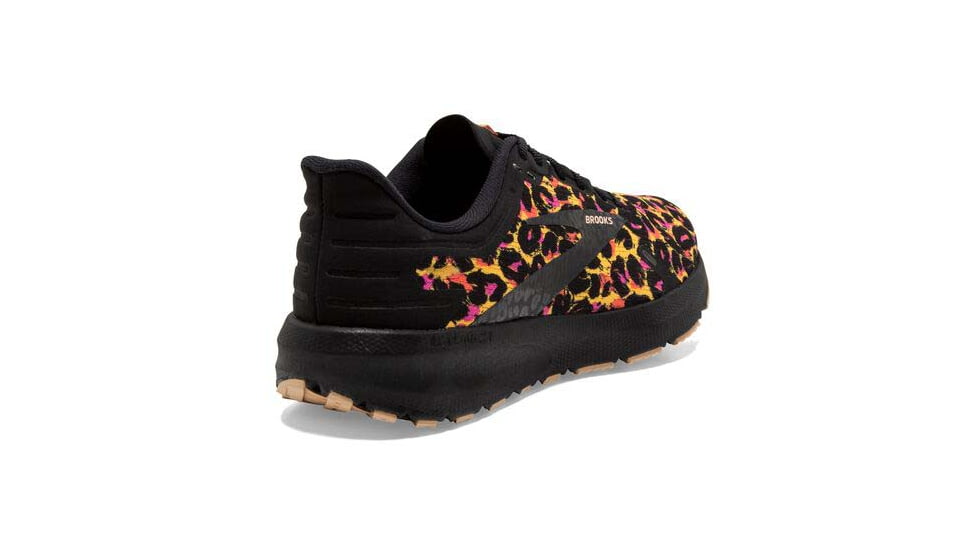 Brooks Launch 9 Running Shoes - Womens, Medium, Citrus/Coral/Black, 5.5, 1203731B747.055