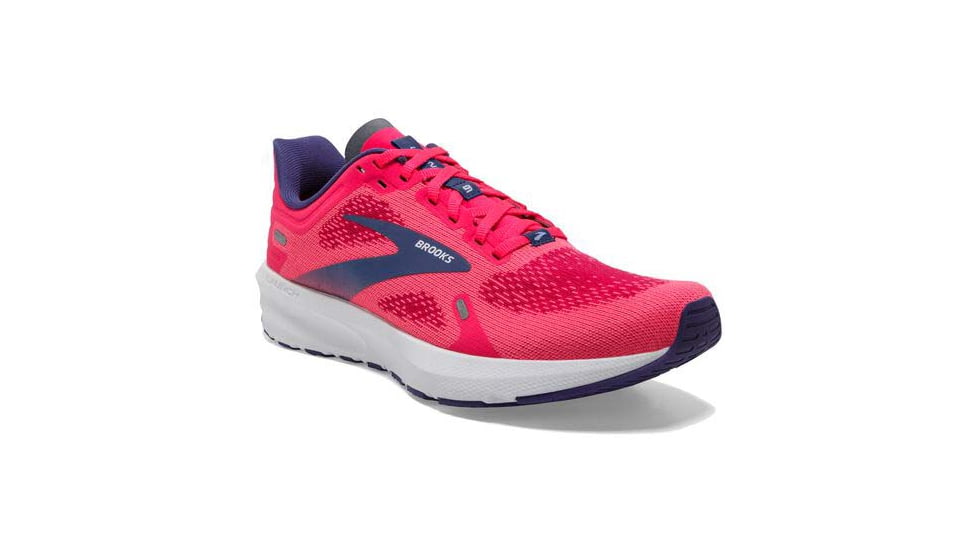 Brooks Launch 9 Running Shoes - Womens, Medium, Pink/Fuchsia/Cobalt, 6.5, 1203731B604.065