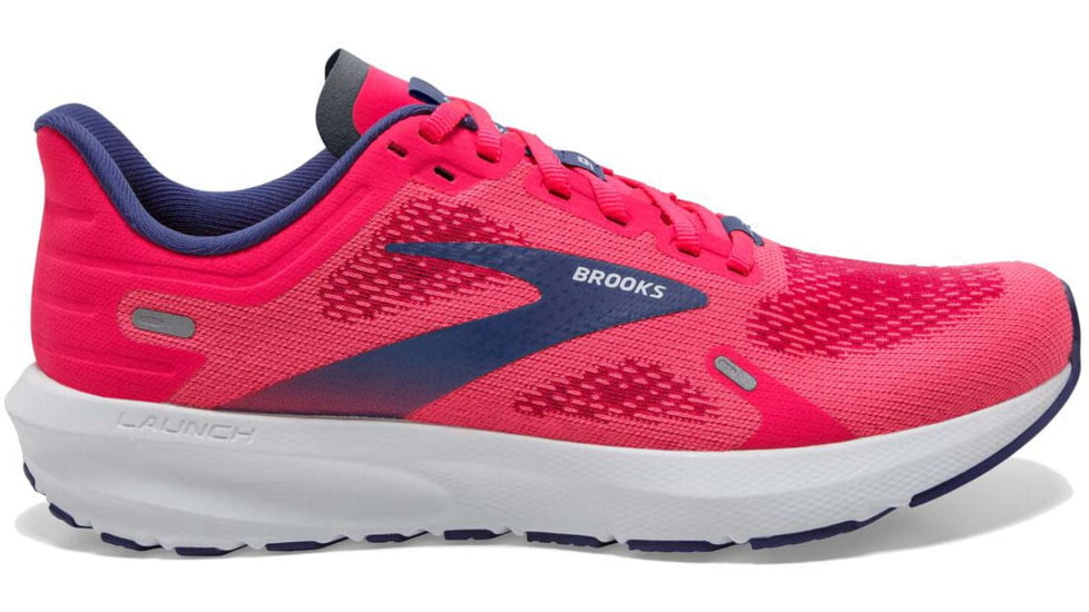 Brooks Launch 9 Running Shoes - Womens, Medium, Pink/Fuchsia/Cobalt, 6.5, 1203731B604.065