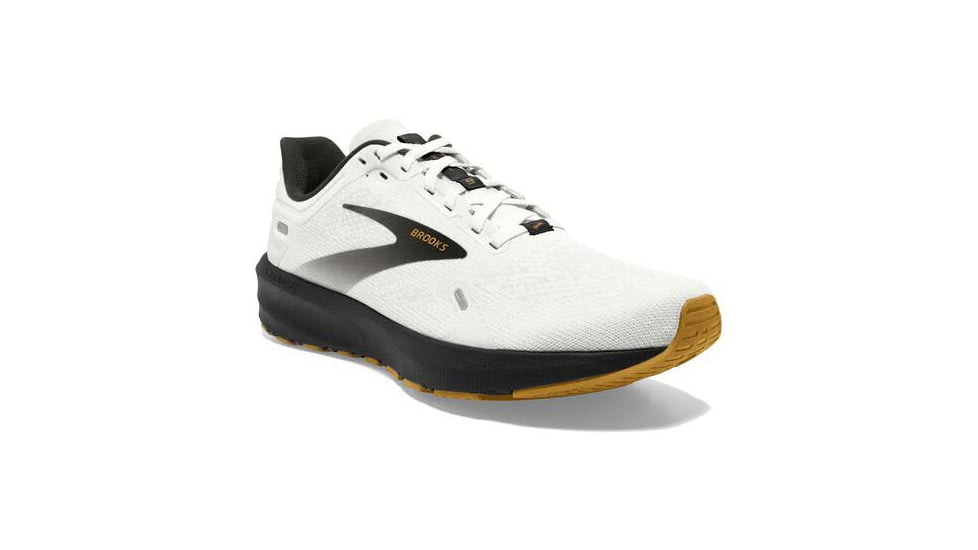 Brooks Launch 9 Running Shoes - Womens, Medium, White/Black/Tan, 11.0, 1203731B121.110