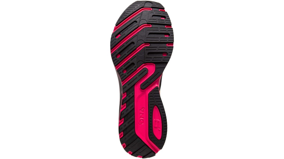 Brooks Launch GTS 9 Running Shoes - Mens, Black/Pink/Yellow, 13.0, 1103871D016.130