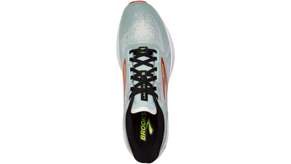 Brooks Launch GTS 9 Running Shoes - Mens, Blue Surf/Black/Cherry Tomato, 13.0, 1103871D413.130