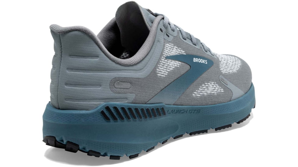 Brooks Launch GTS 9 Running Shoes - Mens, Grey/Midnight/White, 14.0, 1103871D063.140