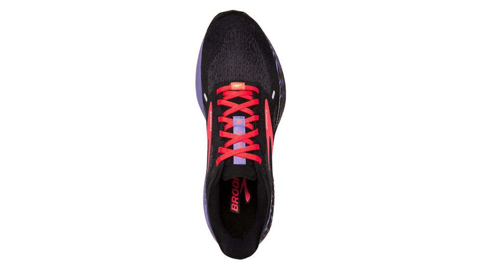 Brooks Launch GTS 9 Running Shoes - Womens, Medium, Black/Coral/Purple, 5.0, 1203741B026.050
