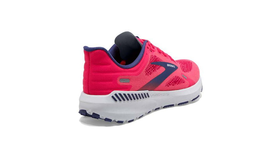 Brooks Launch GTS 9 Running Shoes - Womens, Medium, Pink/Fuchsia/Cobalt, 11.5, 1203741B604.115