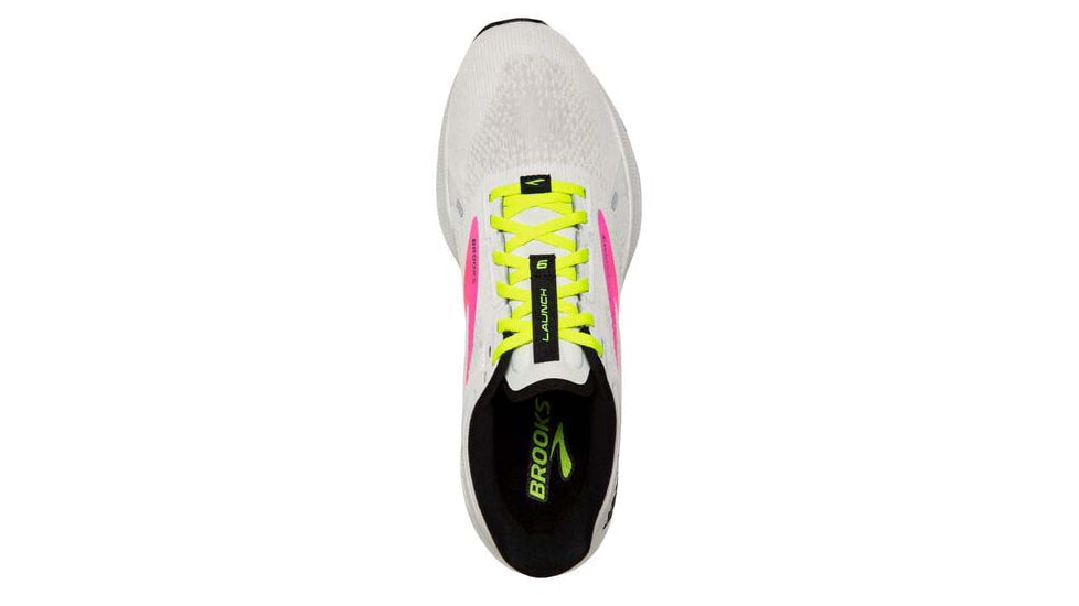 Brooks Launch GTS 9 Running Shoes - Womens, Medium, White/Pink/Nightlife, 7.5, 1203741B148.075