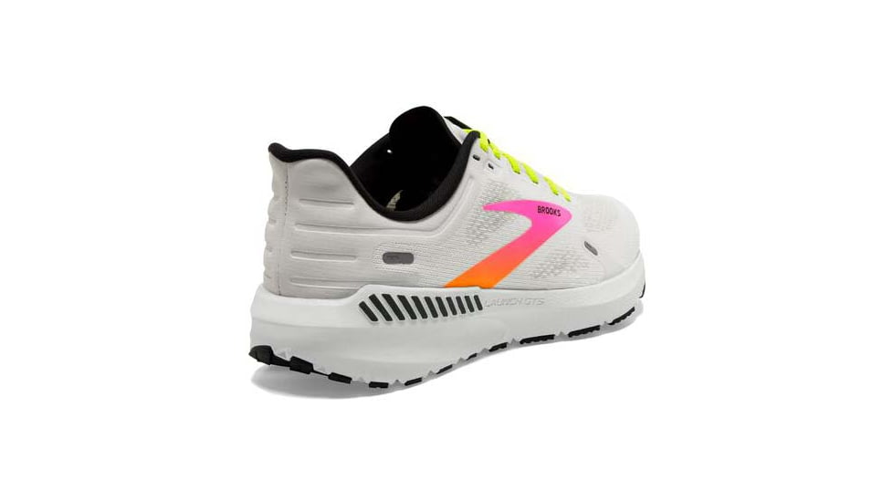 Brooks Launch GTS 9 Running Shoes - Womens, Medium, White/Pink/Nightlife, 7.5, 1203741B148.075