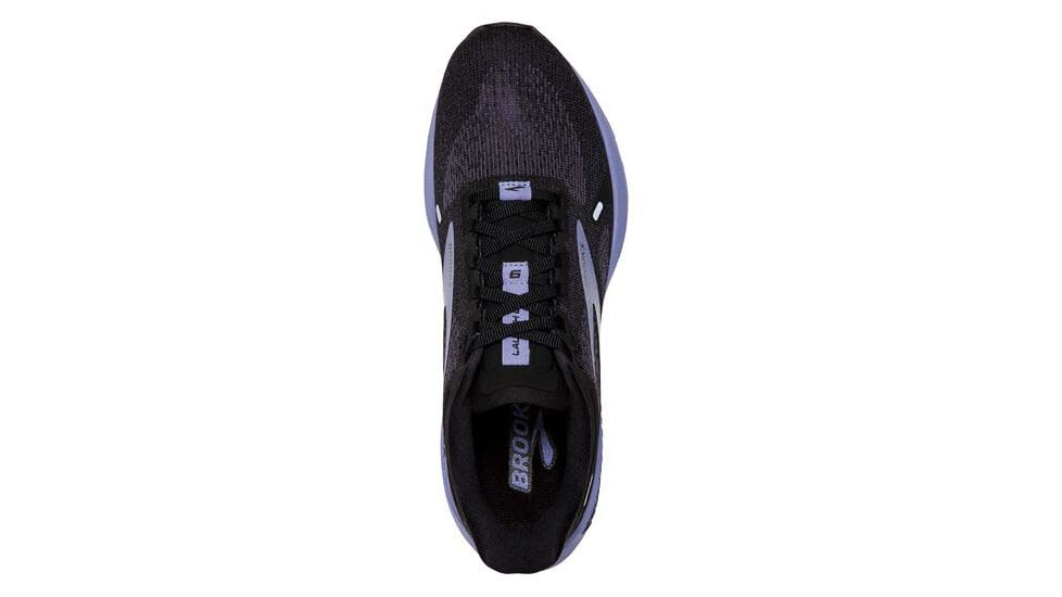 Brooks Launch GTS 9 Running Shoes - Womens, Wide, Black/Ebony/Purple, 7.5, 1203741D060.075