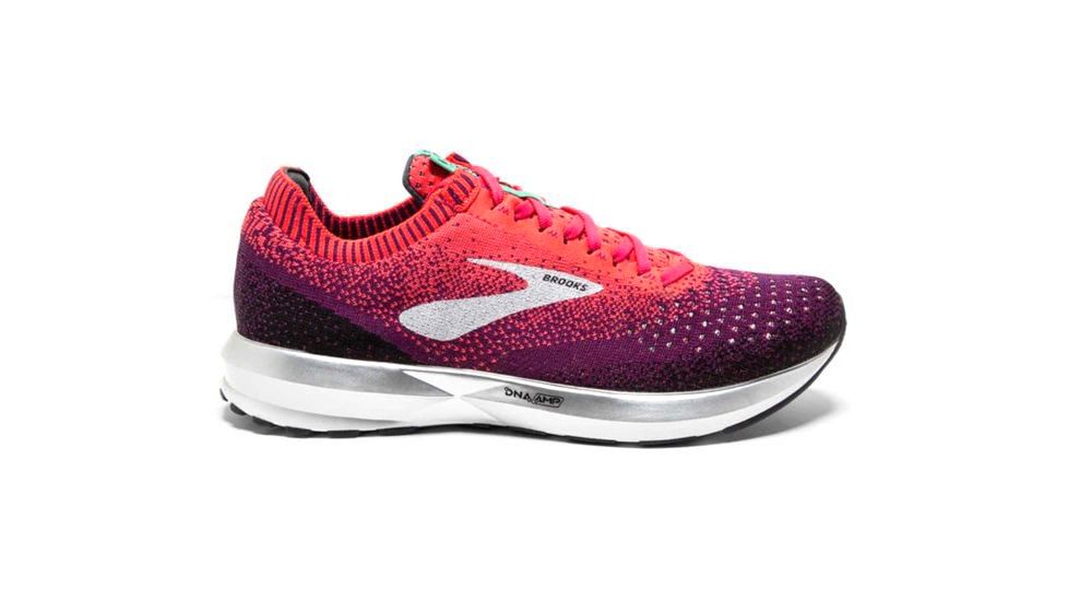 Brooks Levitate 2 Road Running Shoes - Womens, Pink/Black/Aqua, Medium, 9.5 US, 1202791B678.095