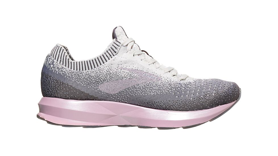 Brooks Levitate 2 - Womens, Grey/Grey/Rose, Medium, 6.5, 1202791B060.065