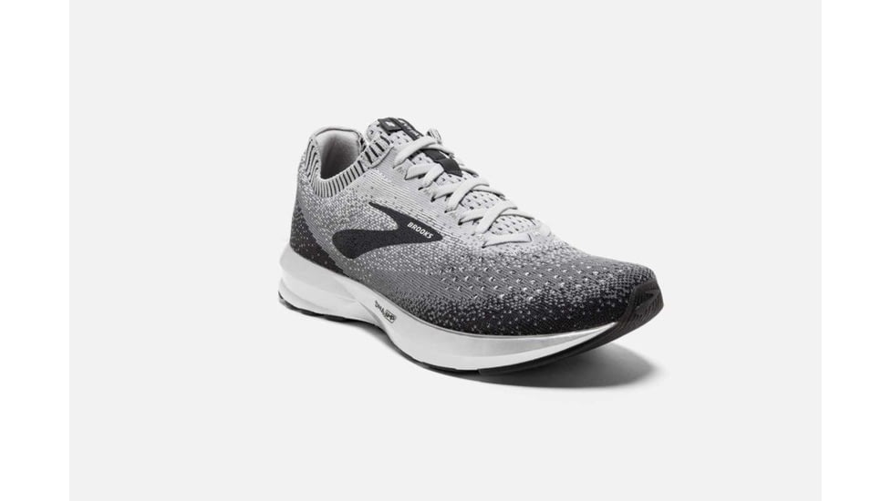 Brooks Levitate 2 Womens Road Running Shoes, Grey/Ebony/White, 10 US, Medium, 1202791B178.100