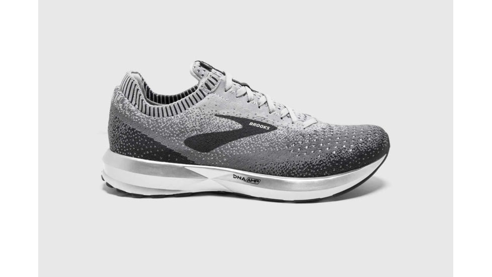 Brooks Levitate 2 Womens Road Running Shoes, Grey/Ebony/White, 10 US, Medium, 1202791B178.100