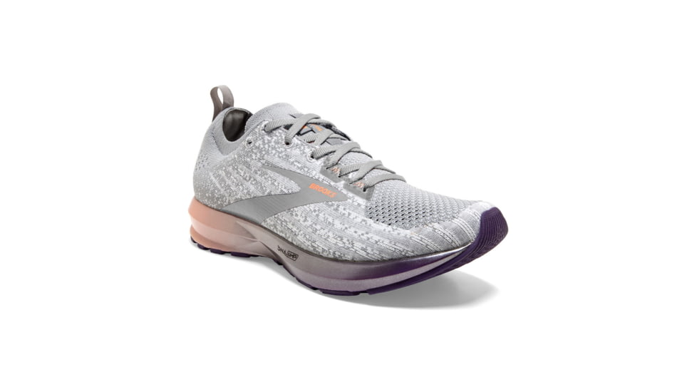 Brooks Levitate 3 Road Running Shoe - Womens, White/Purple/Cantaloupe, 10B, 1203001B134.100
