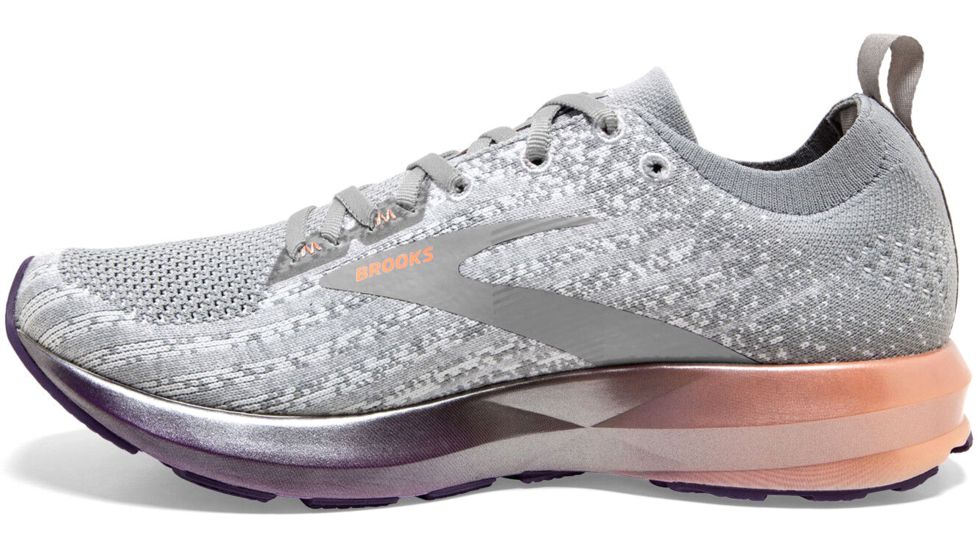 Brooks Levitate 3 Road Running Shoes - Womens, White/Purple/Cantaloupe, 10B, 1203001B134.100