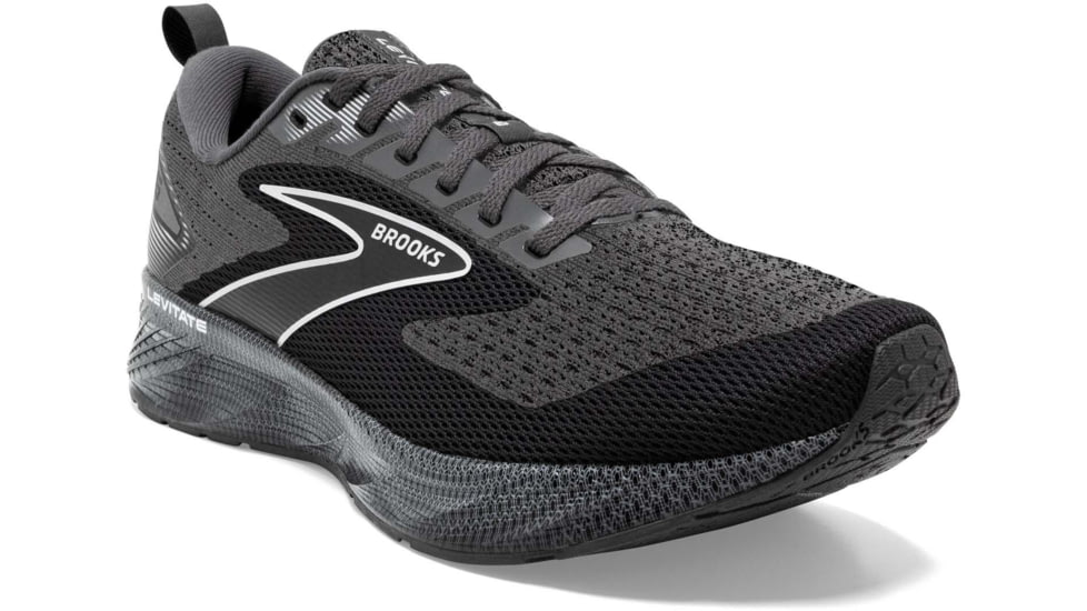 Brooks Levitate 6 Running Shoes - Mens, Blackened Pearl/Ebony/White, 14.0, 1103951D088.140