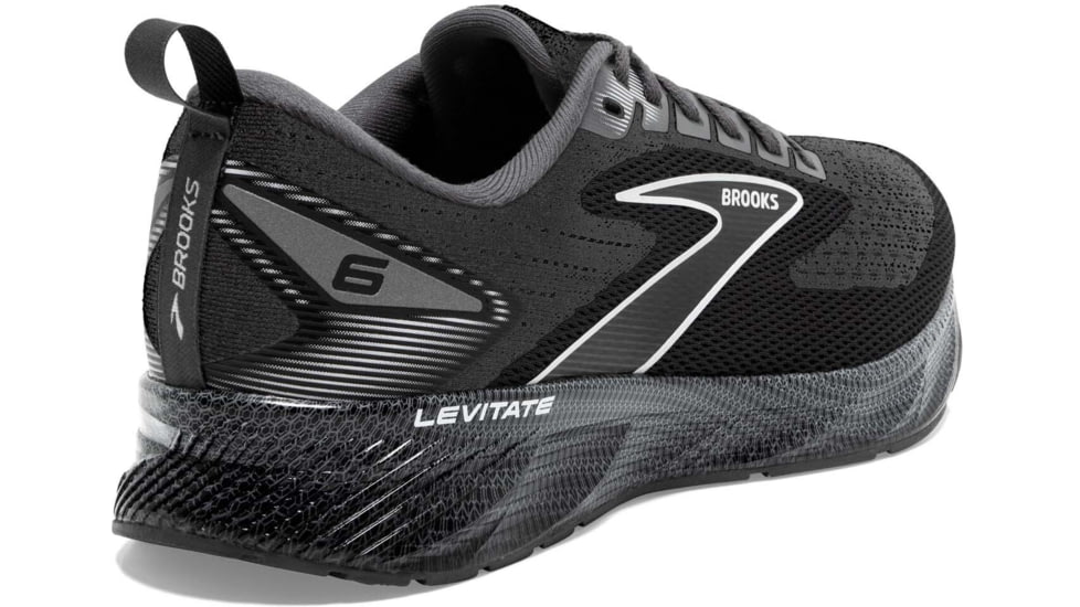 Brooks Levitate 6 Running Shoes - Mens, Blackened Pearl/Ebony/White, 14.0, 1103951D088.140