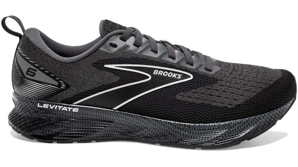 Brooks Levitate 6 Running Shoes - Mens, Blackened Pearl/Ebony/White, 14.0, 1103951D088.140