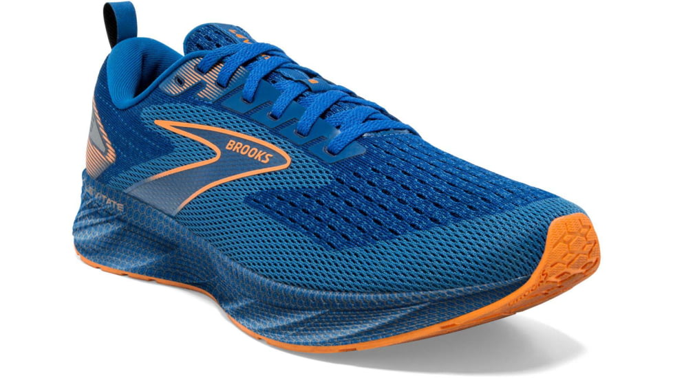 Brooks Levitate 6 Running Shoes - Mens, Classic Blue/Orange, 13.0, 1103951D405.130