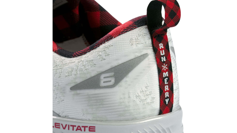 Brooks Levitate 6 Running Shoes - Mens, White/Red/Silver, 10.0, 1103951D192.100