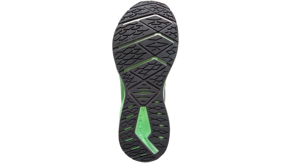 Brooks Levitate StealthFit 6 Running Shoes - Mens, Blackened Pearl/Green/White, 7.0, 1103971D323.070