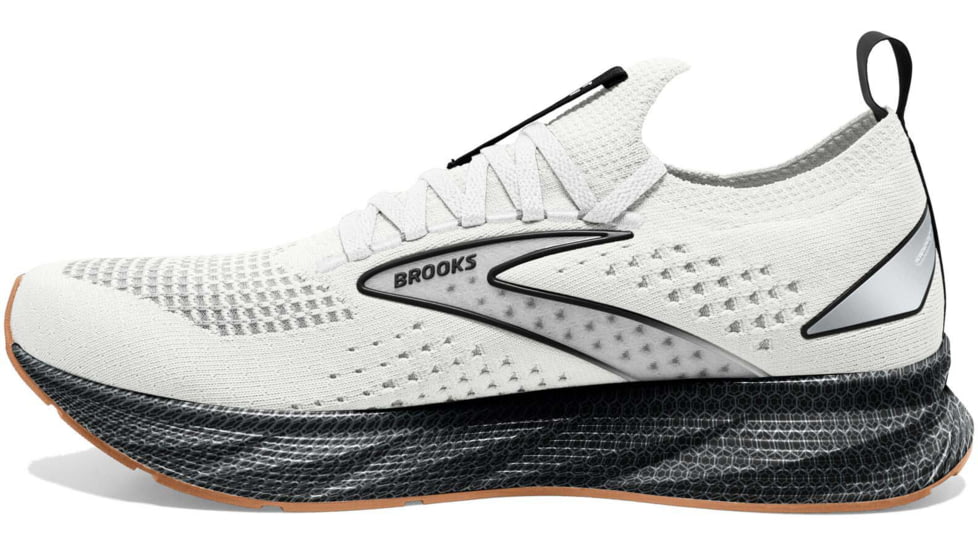 Brooks Levitate StealthFit 6 Running Shoes - Mens, White/Black, 15.0, 1103971D121.150